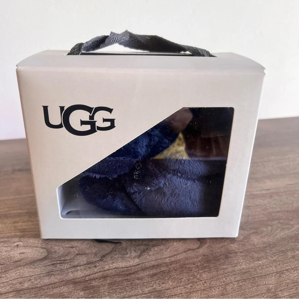 UGG Bixbee Baby Navy Booties Size 6-12 Months SKU#241201
